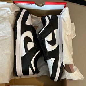 Nike Dunk Low Black and White Sneakers